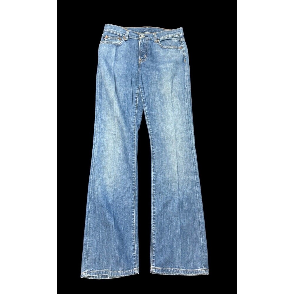 Vtg Polo Ralph Lauren Jeans Women’s 8 X 34 Classic Bootcut Blue Denim USA Y2K